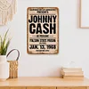 Johnny Cash - Metal Tin Signs(8*12Inch/12*16Inch)