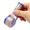 Diamond Art Roller Tools and Accessories for Rhinestone Embroidery with 10 Ridges Diamond Art Roller Straightener for Craft Lover Beginners (Purple Gradient)