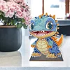 Diamond Painting Wooden Dragon Baby Desktop Ornament Diamond Table Decor