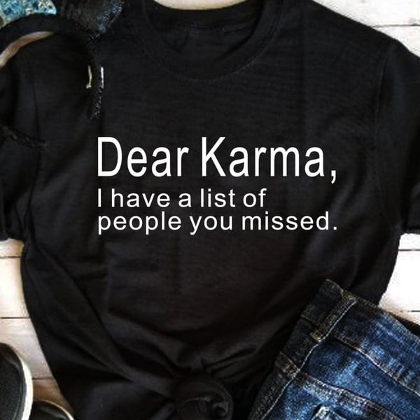 Women Tee with Cute Saying, Summer T Shirt for Street Wear, Loose and Cotton Shirt - Shop Trendy Women's Clothing | LoverChic