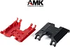 AMK RC Gearbox Bottom Plate, Metal Gearbox Bottom Plate Available for Axial 1/18 RC Crawler Axial Capra UTB18 RTR Upgrade Part RC Accessories (Black)