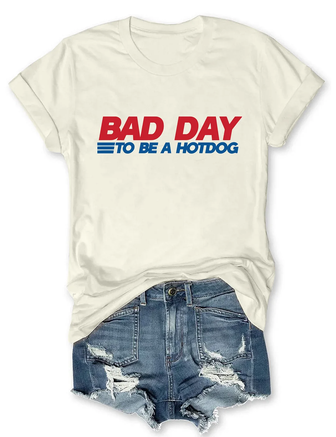 Bad Day To Be A Hot Dog T-shirt