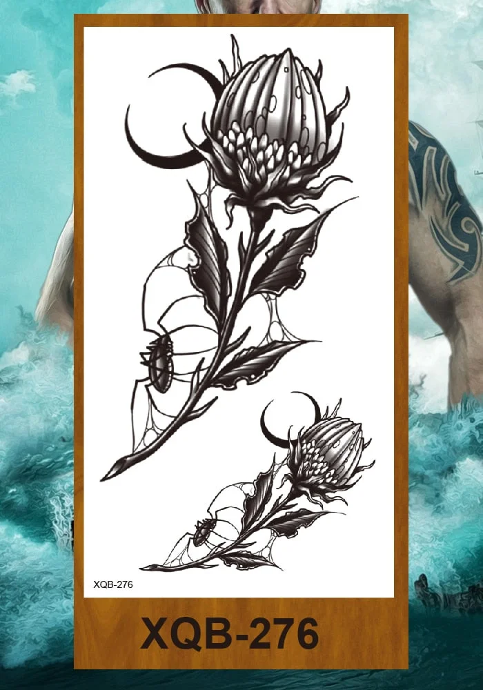 Waterproof Temporary Flash Tatoo Hand back Arm art Tattoos for boy Women Men Tattoo Sticker eagle Crow Gothic eye Fake Tatto