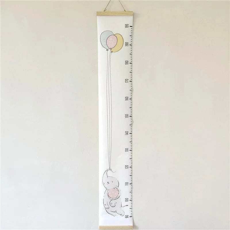 INS Nordic Baby Height Ruler Wooden Wall Hanging Child Kids Growth Chart Height Record Measure Ruler Home Decorative Photo Props