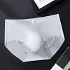 Men's Underwear Men's Invisible Lightweight Ice Silk Triangle High Elasticity Breathable Briefs