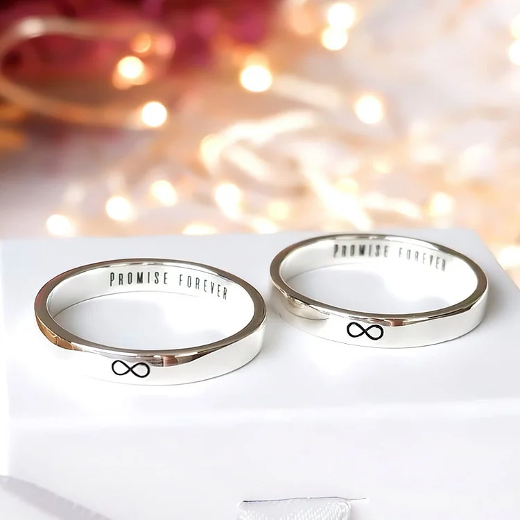 Amazon.com: Personalized Stacking Silver Ring Tiny Stacking Ring Custom  Name Ring Silver Personalized Name Ring (13) : Handmade Products
