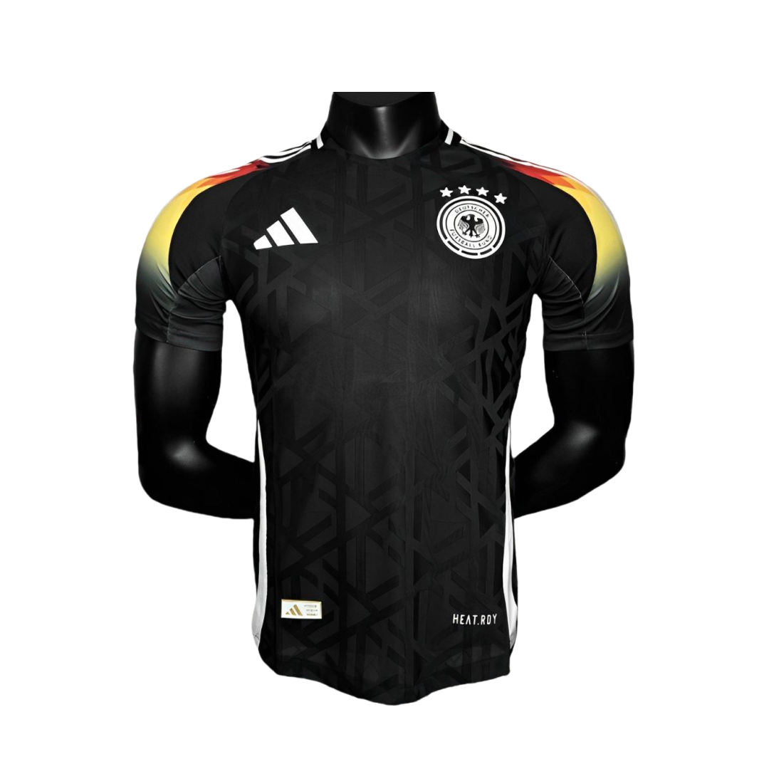 Player Version 2024 Germany Euro Black Pre-match Training Jersey mysite