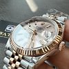 Rolex DateJust 41 m126331-0010 Two Tone Rose gold on Jubilee with Rose gold Dial Super clone