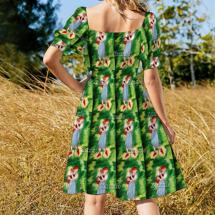 white christmas dresses Dorothy Pinafore Twirl dress – Only Little Once main image 1
