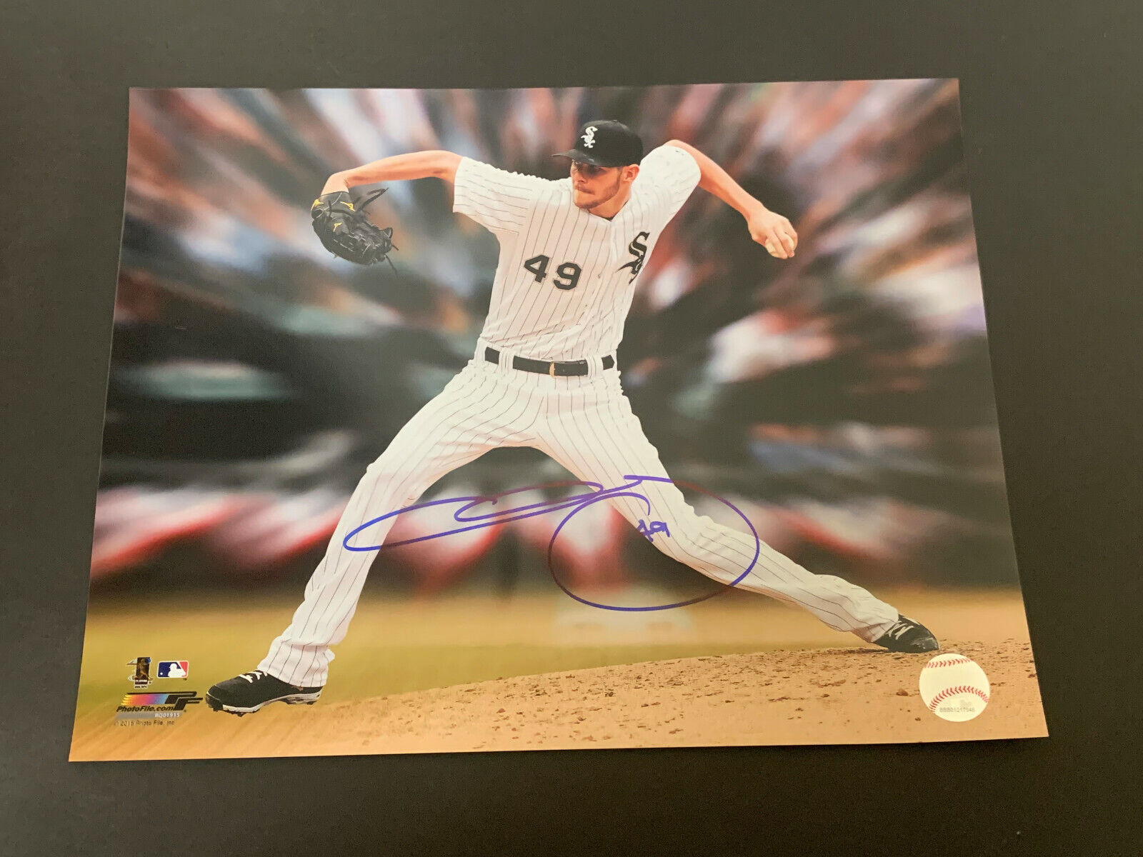 Chris Sale Chicago White Sox Autographed Signed 11x14