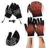 USB Electric Heated Gloves Touchscreen Thick Cycling Glove for Winter Ski Sports