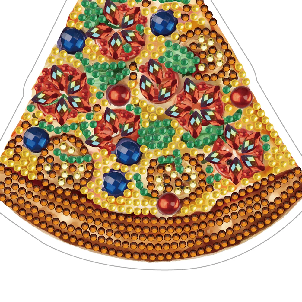 1pcs DIY Pizzeria Diamond Painting Magnets Refrigerator for Adults Kid Office Car Fridge