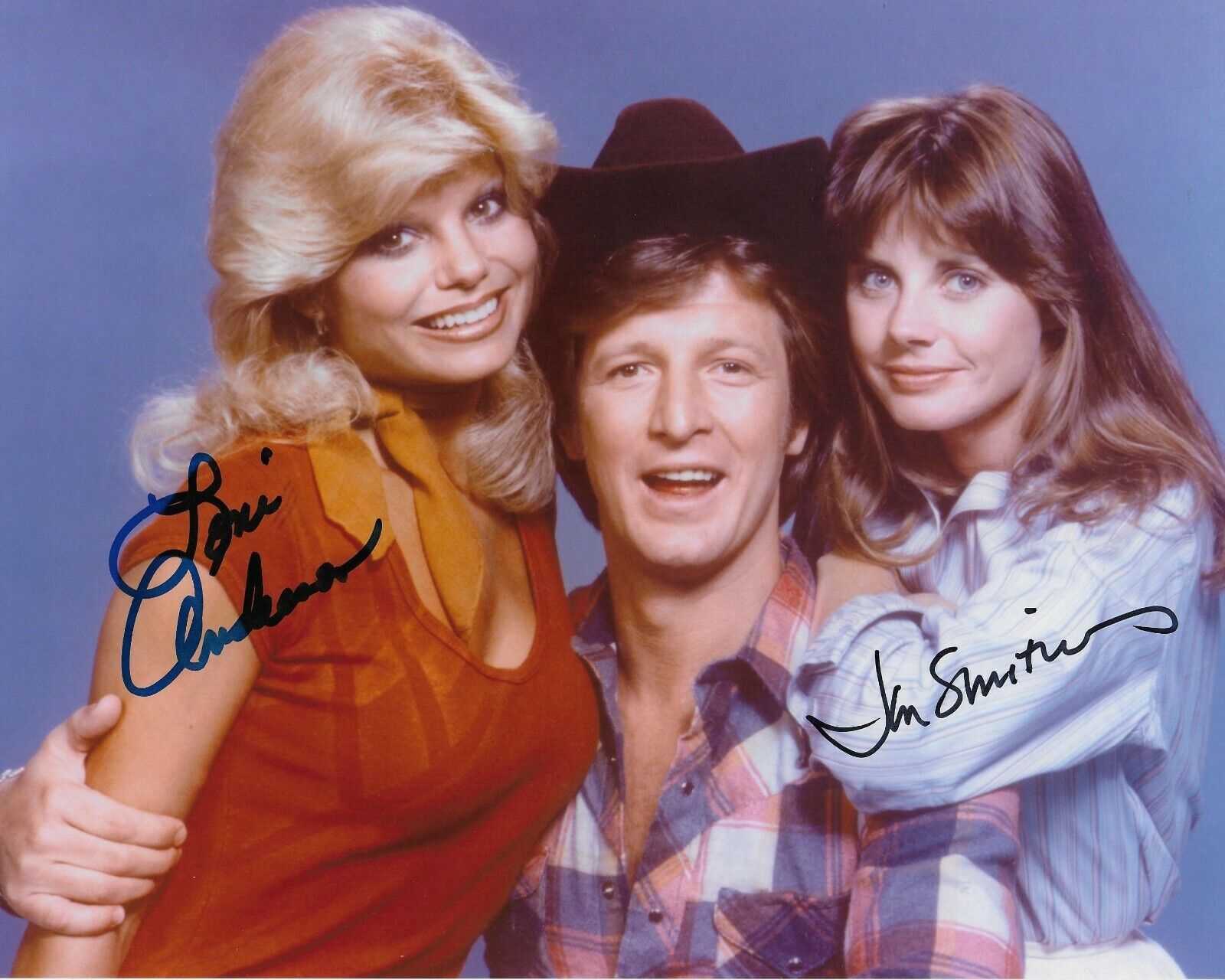 Loni Anderson & Jan Smithers Signed 8x10 Photo Poster painting - WKRP in Cincinnati