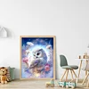(Stamped/Counted) Owl-11CT Cross Stitch 40*50cm/15.75*19.69in