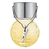 LED Solar Lamp Cracked Glass Ball Hanging Lights Waterproof Garden Decor