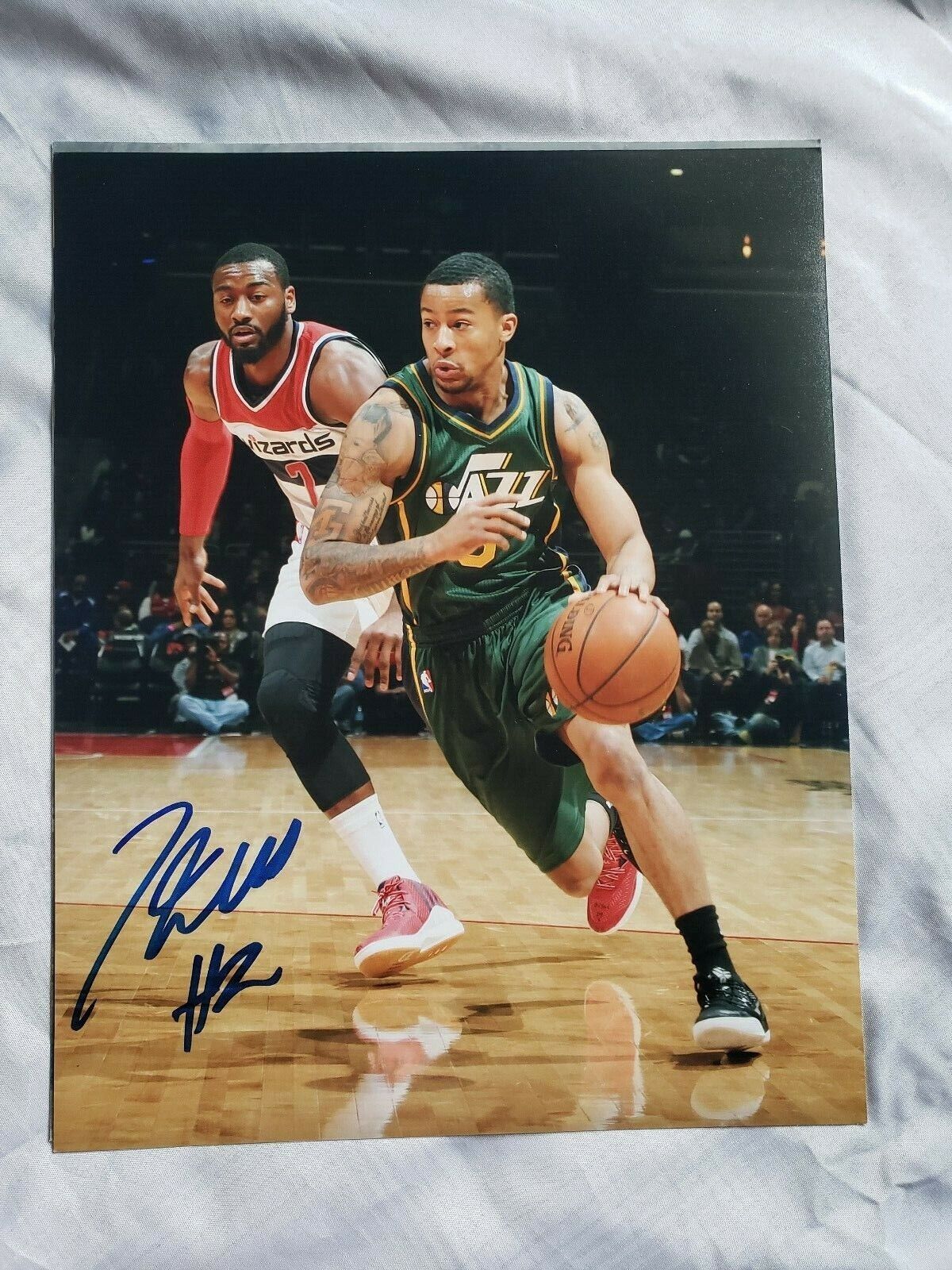 JOHN WALL WASHINGTON WIZARDS SIGNED AUTOGRAPHED 8x10 Photo Poster painting COA BASKETBALL NBA 1