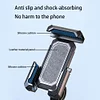 Mobile Phone Holder with Rain Cover Shock Resistant Stand for 4.7-7 Inch Phones