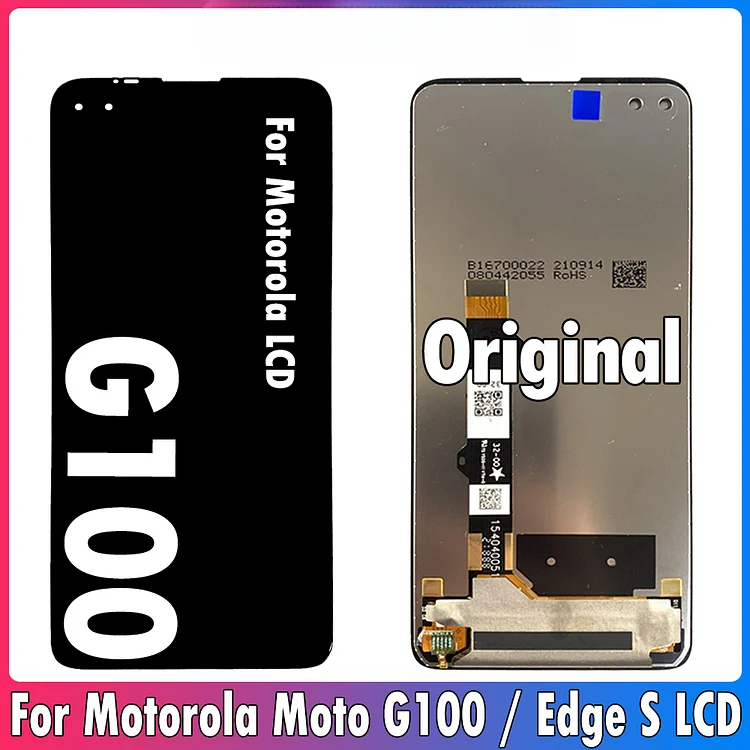 6.7inch Original For Motorola Moto G100 XT2125 XT2125-4 LCD Display Touch Screen Digitizer Assembly For Moto Edge S LCD