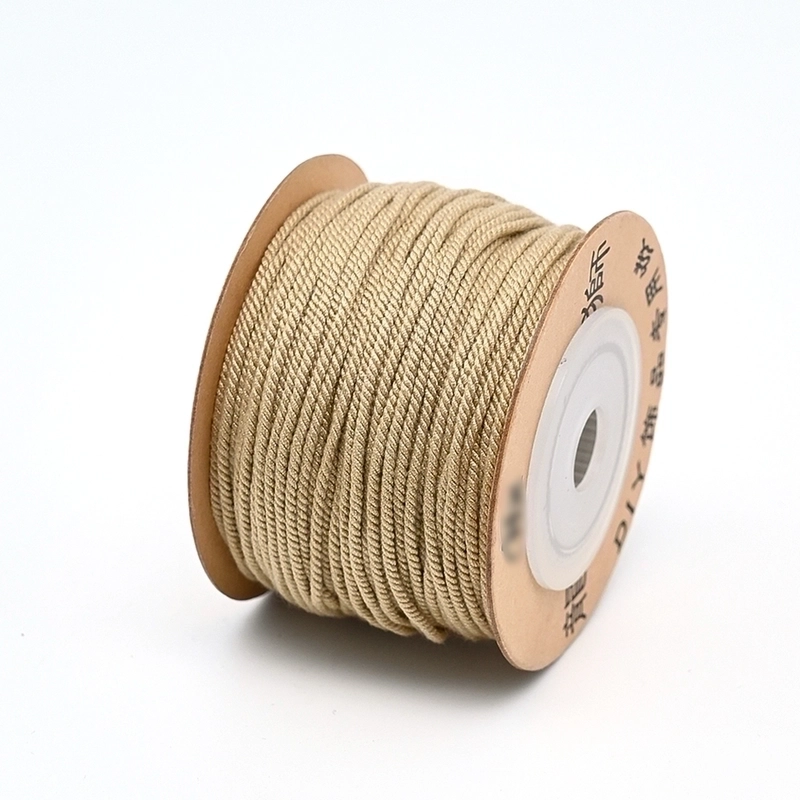 1 Roll/Package Cotton Polyester Wire Diameter: 1.2mm Jewelry Accessories