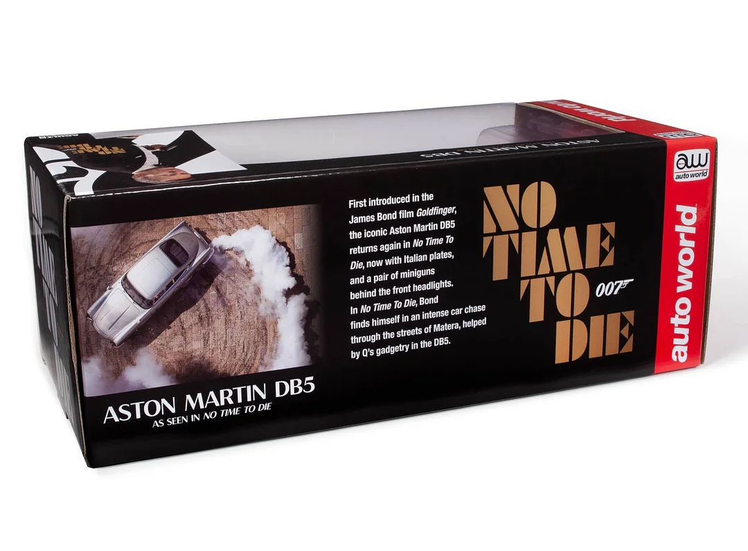 James Bond 1965  DB5 Coupe (No Time to Die) 1:18 Scale