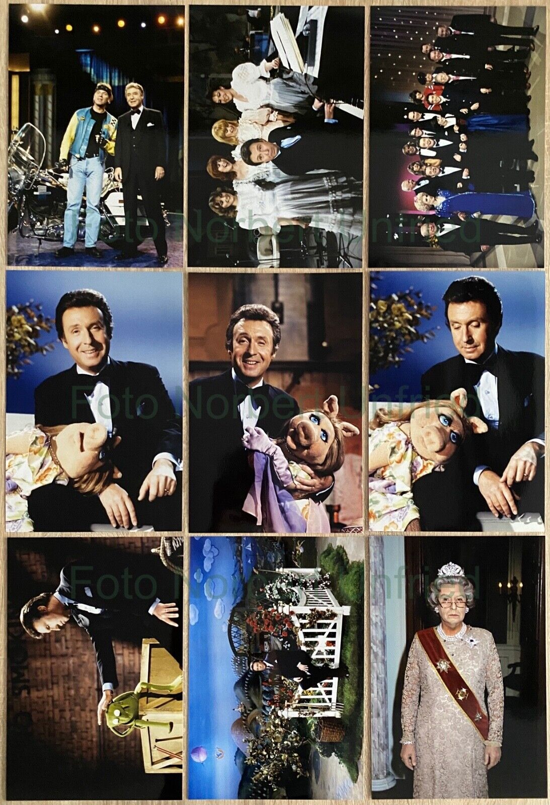 9 X Peter Alexander Photo Poster painting 20 X 30 CM A4 Poster Format Without Autograph (