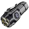 Bright LED Flashlight USB Rechargeable Portable Outdoor FlashLight 18350 Battery