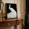Peacock Special Shaped 5D DIY Partial Drill Diamond Pearl Painting Kit for Adults Beginners Home Decor Pearl Diamond Art Kit Pearl Diamond Dots Painting 11.81x15.75inch