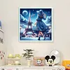 【Limited Stock Sale】Eiffel Tower And Girl In Blue Dress-11CT Stamped Cross Stitch 50*50cm/19.69*19.69in tapestrymarket