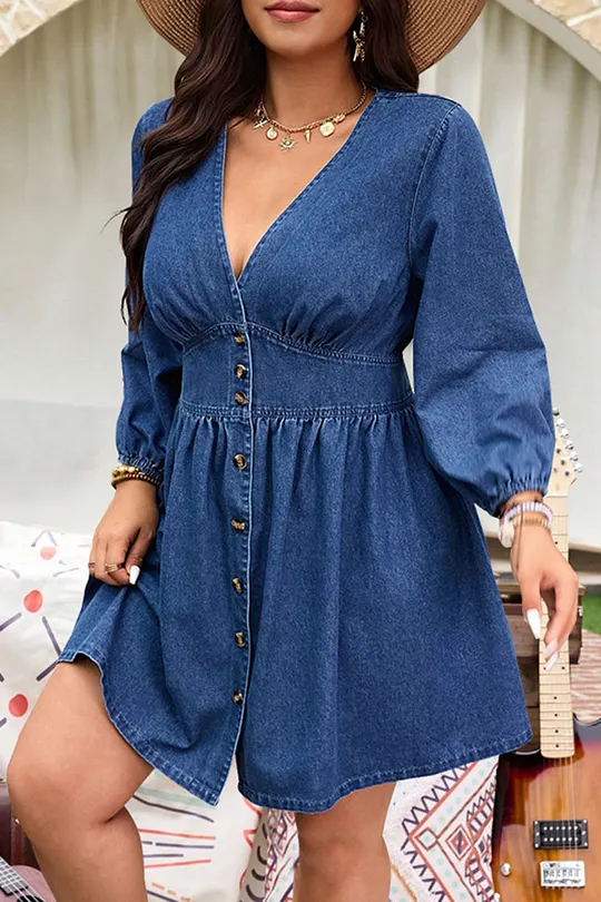 denim dress with rhinestones Windsor Esmerelda Denim Rhinestone Bodycon Mini Dress