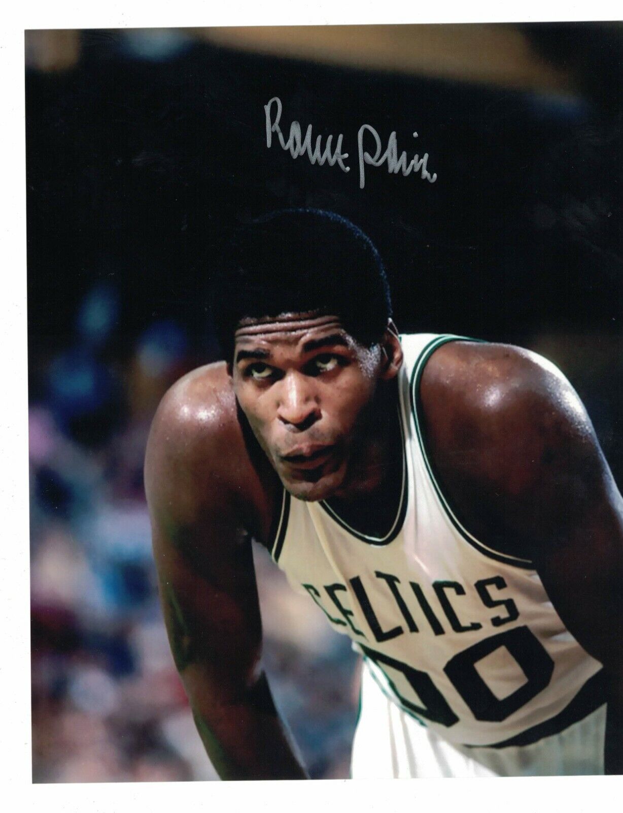 Robert Parish Boston Celtics Signed 8 x 10