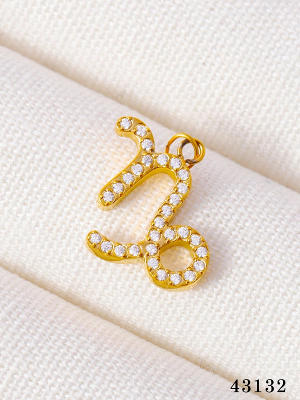 1 Piece 1 Set 304 Stainless Steel Constellation Pendant Chain Jewelry Accessories