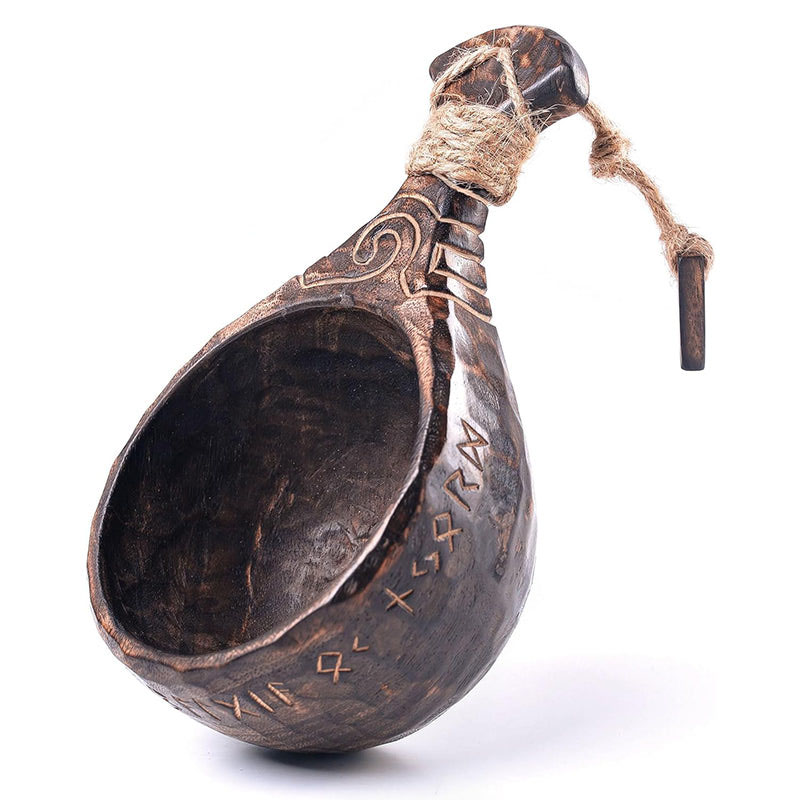 Hand-Carved Wooden Kuksa Cup