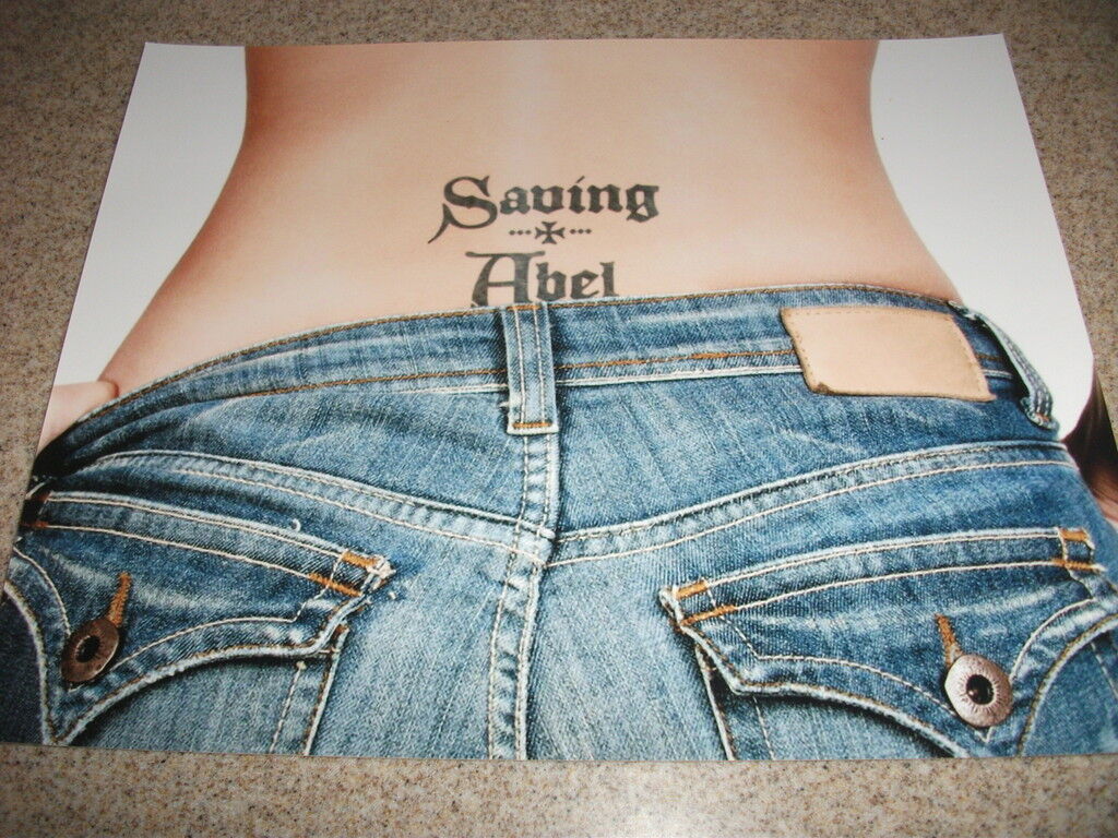 Saving Abel Sexy 8x10 Color Pop Rock Music Photo Poster painting #2