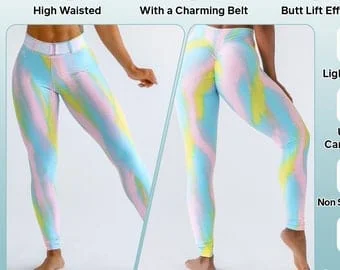 Pornhint LADIVA FIT Brazilian Luminous Suuksess Women Scrunch Butt Lifting Seamless Leggings Booty High Waisted Workout Yoga Pants Unique Size