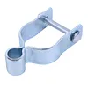2 Packs Chain Link Fence Gate Hinge 1-5/8in Chain Link Rust Resistant Easy To Install Galvanized Steel Gate Hinge for Farm Garden Backyard