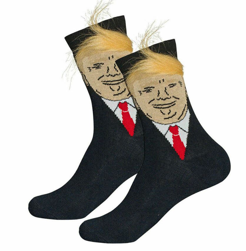 Donald Socks with Combable Hair