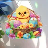 Diamond Painting Acrylic Chicken Hanging Pendant