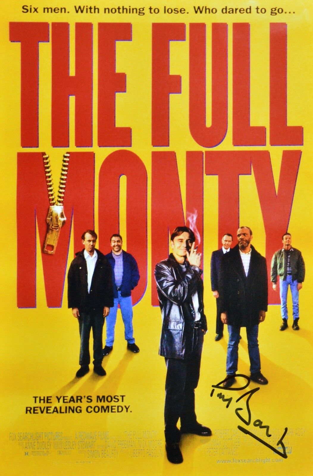 Paul Barber The Full Monty signed autographed 6x9 picture