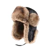 Men's Leather Thick Plush Ear Protection Thunder Hat by Inlyline