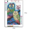 Owl couple | Full Round Diamond Painting Kits