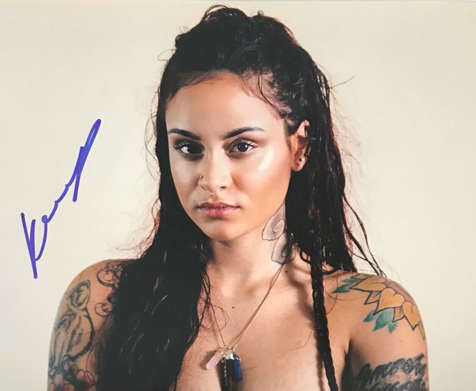 Kehlani WhileWeWait SweetSexySavage Signed 8x10 Autographed Photo Poster painting COA E1