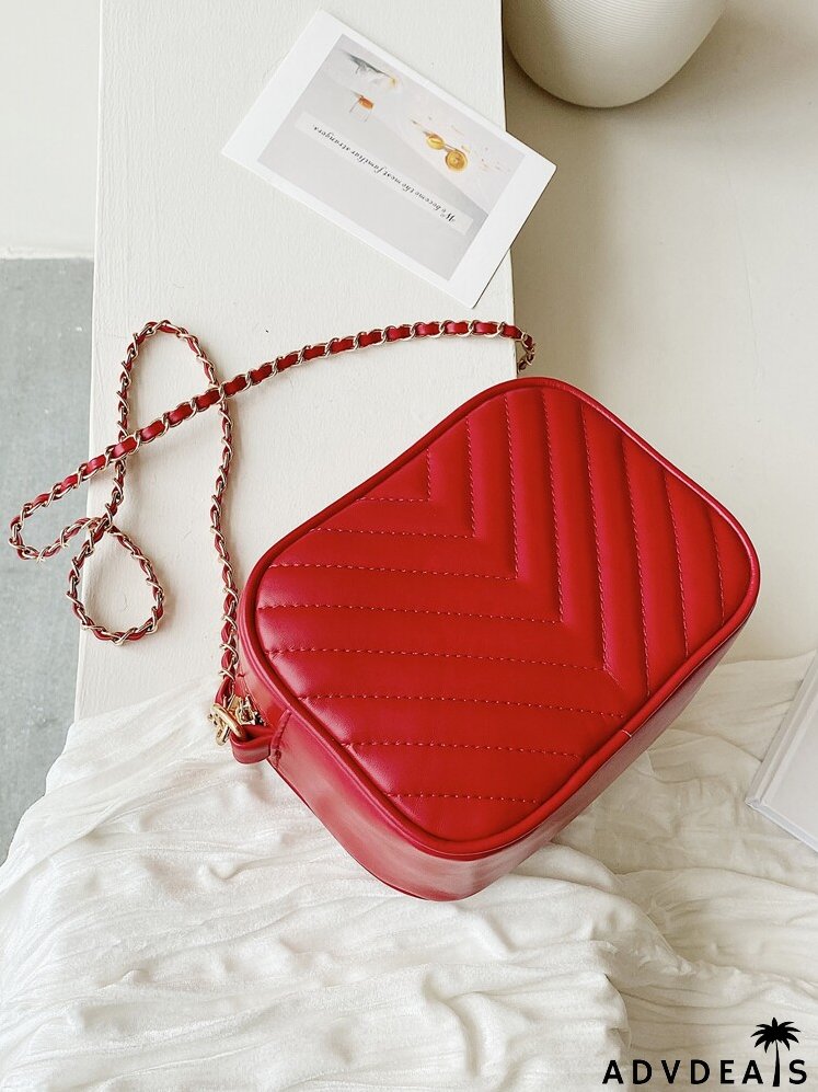 Chevron Crossbody Bag