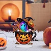 Diamond Painting Acrylic Halloween Magic Table Top Ornament Kits