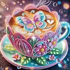 Abstract Special Shaped 5D DIY Partial Drill Diamonds Dots Gem Art Kits for Adults Beginners Home Decor Diamonds Paintings Gem Art 11.81 X11.81inch