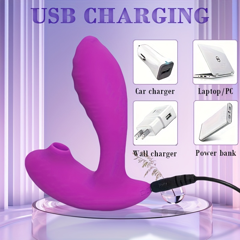 Remote Control Sucking Vibrator for Women