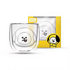 BT21 Koya Double Wall Glass Cup