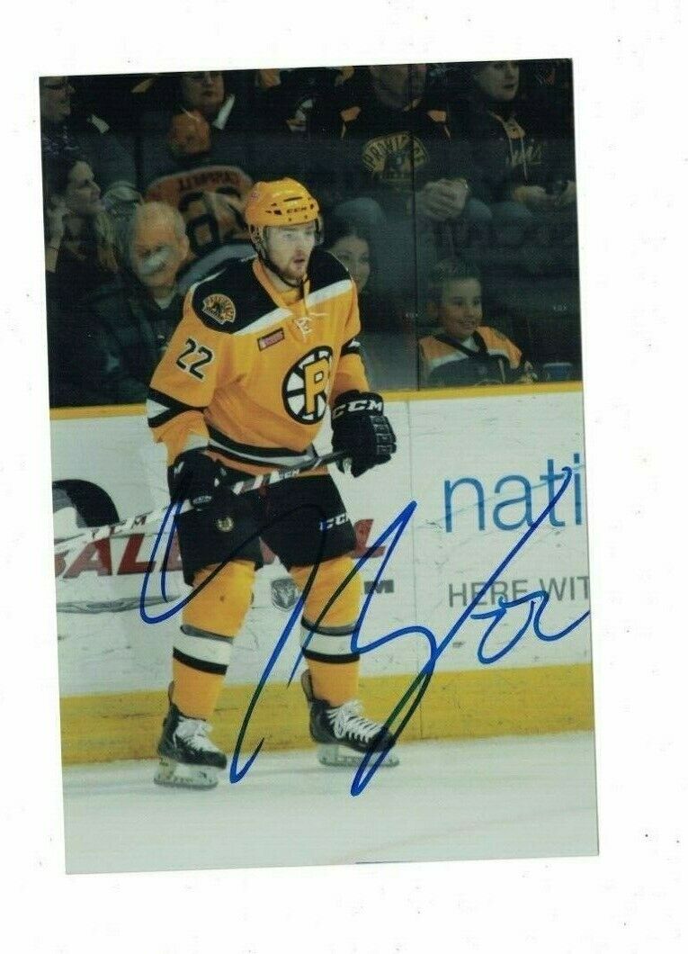 Jared Knight Providence Bruins Signed 4x6 Hockey Photo Poster painting W/Our COA