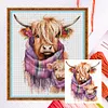 Cute Yak - 11CT Counted Cross Stitch - 40*45cm - Animal