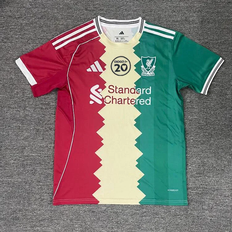 【S~4XL】Liverpool 25/26 "DIOGO J. 20" Christmas Special Edition Jersey
