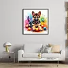 German Shepherd Playing Ball-11CT Stamped Cross Stitch 40*40cm/15.75*15.75in tapestrymarket